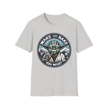 Load image into Gallery viewer, Yoda Wake And Bake Tee on Softstyle