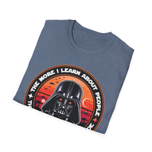 Load image into Gallery viewer, Vader Dark Side On Gildan Softstyle Tee