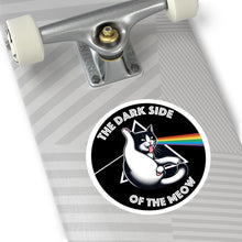 Load image into Gallery viewer, Dark Side of The Meow Round Sticker