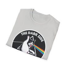 Load image into Gallery viewer, Dark Side of The Meow Tee on Softstyle