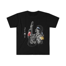 Load image into Gallery viewer, Jimi Hendrix T-Shirt on Softstyle
