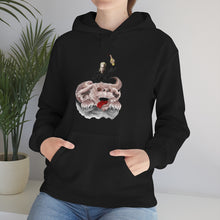 Load image into Gallery viewer, David and Falkor on Heavy Blend Hoodie
