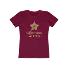 Load image into Gallery viewer, Women's Star Coffee Tee
