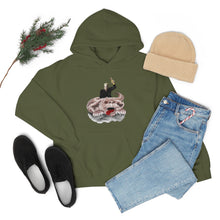 Load image into Gallery viewer, David and Falkor on Heavy Blend Hoodie