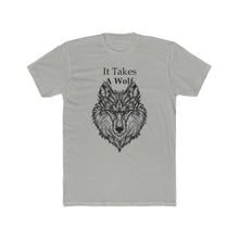 Load image into Gallery viewer, Men's Cotton Crew Wolf Tee