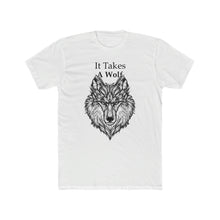 Load image into Gallery viewer, Men's Cotton Crew Wolf Tee
