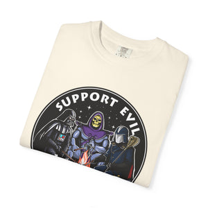 Evil Villains on Comfort Colors T-shirt