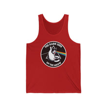 Load image into Gallery viewer, Dark Side of The Meow Unisex Jersey Tank
