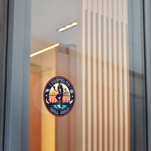 Load image into Gallery viewer, Han Solo Unicycle Round Vinyl Stickers
