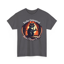Load image into Gallery viewer, Dark Humor Cat on Gildan Heavy Cotton
