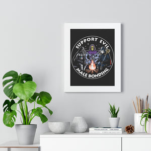 Evil Villains Framed Poster