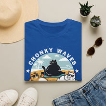 Load image into Gallery viewer, Chonky Waves T-Shirt on Softstyle
