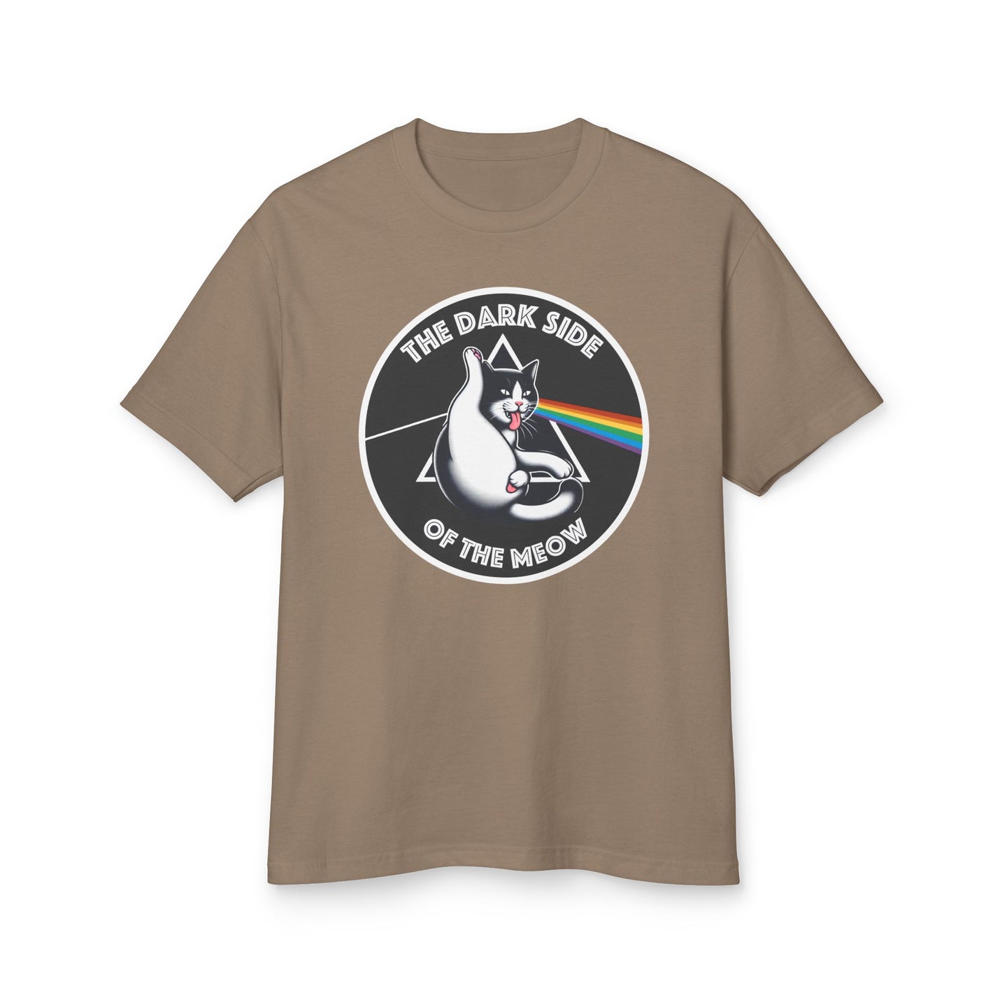 Dark Side of The Meow American Apparel Heavyweight Tee