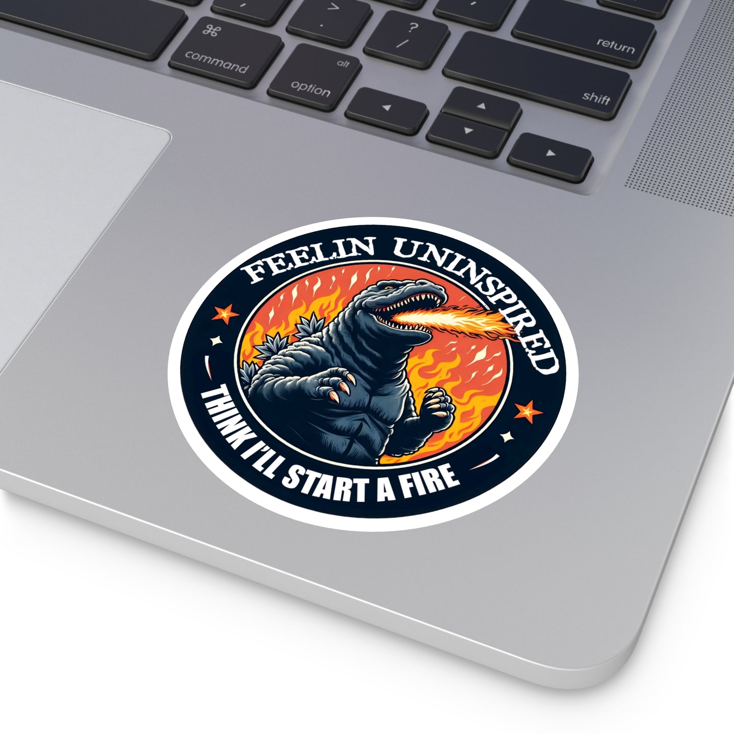 Stone Temple Godzilla Sticker