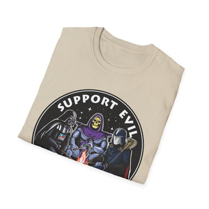 Evil Villains Tee On Gildan Softstyle