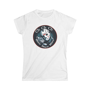 Jason Cat Lover on Women's Softstyle T-Shirt