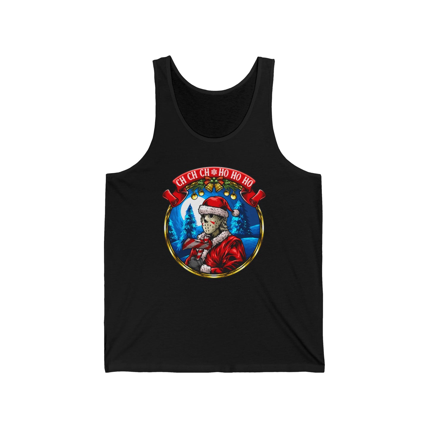 Santa Voorhees Unisex Tanktop