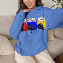 Load image into Gallery viewer, A Licky Boom Boom Kitty on Unisex Heavy Blend™ Hoodie
