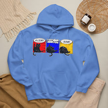 Load image into Gallery viewer, A Licky Boom Boom Kitty on Unisex Heavy Blend™ Hoodie
