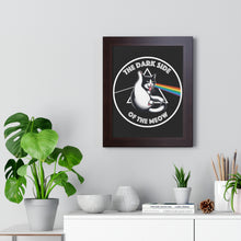 Load image into Gallery viewer, Dark Side of the Meow Framed Poster
