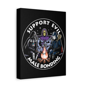 Evil Villains on Matte Canvas