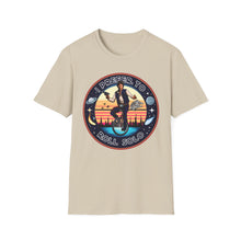 Load image into Gallery viewer, Han Solo Unicycle On Gildan Softstyle Tee
