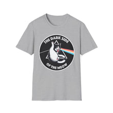 Load image into Gallery viewer, Dark Side of The Meow Tee on Softstyle
