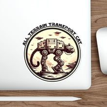 Load image into Gallery viewer, All Terrain Transport Cat Die-Cut Stickers
