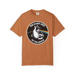 Dark Side of The Meow Tee on Comfort Colors T-shirt