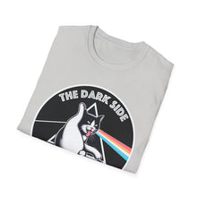 Load image into Gallery viewer, Dark Side of The Meow Tee on Softstyle
