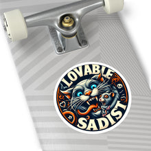 Load image into Gallery viewer, Lovable Sadist Cat Sticker
