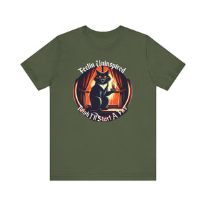 Dark Humor Cat on Bella+Canvas Tee