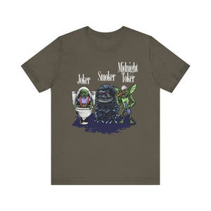80s Monsters Tee on Bella Canvas