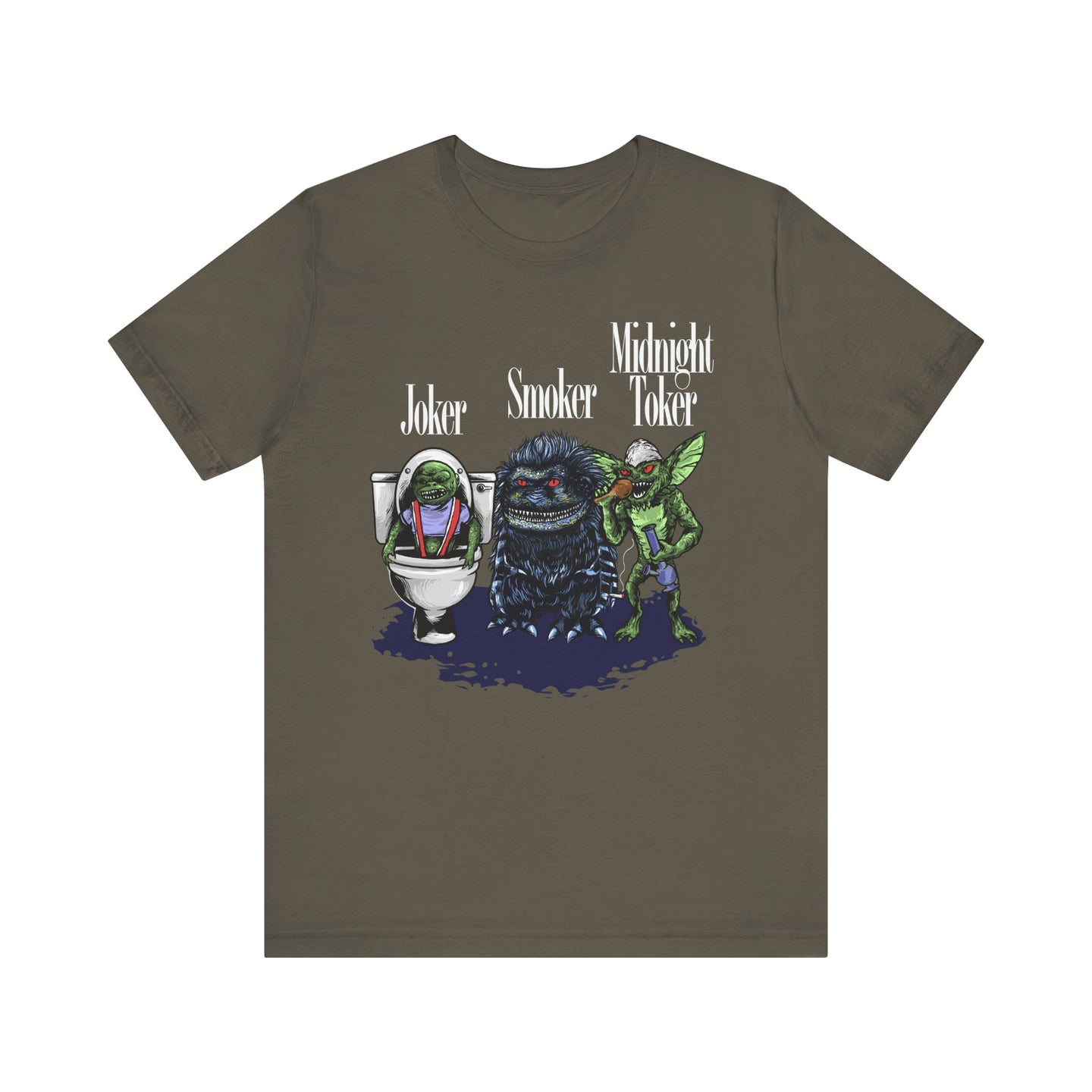 80s Monsters Tee on Bella Canvas