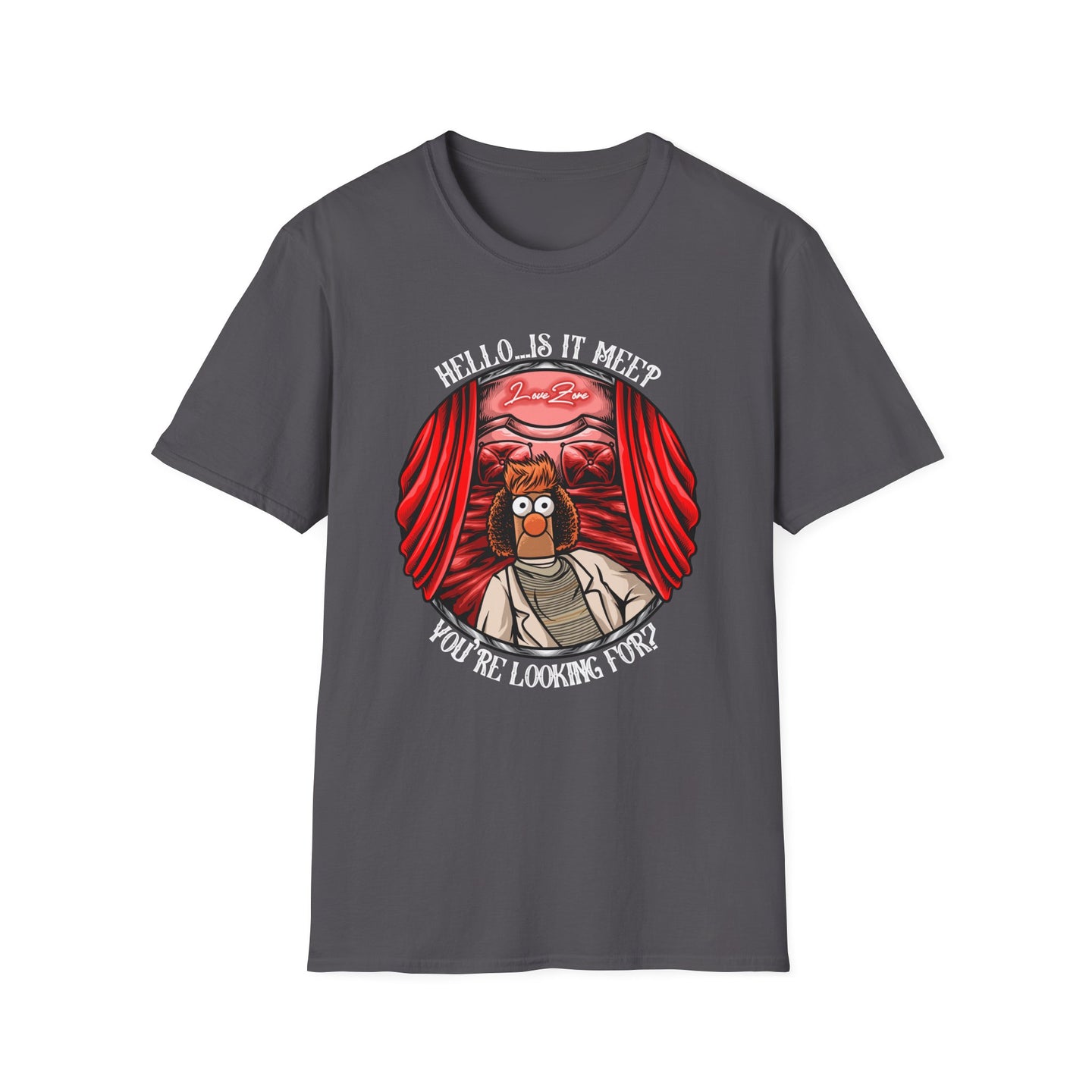 Hello Meeper Tee On SoftStyle