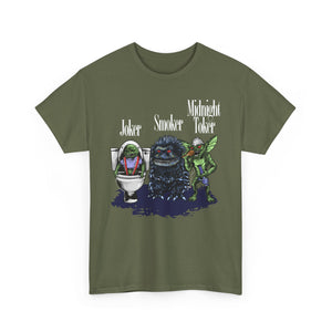 80s Monsters on Heavy Cotton Tee