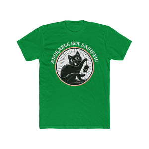 Adorable But Sadistic Cat Tee on Next Level