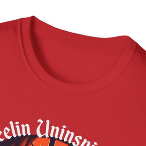 Dark Humor Cat Tee on Softstyle
