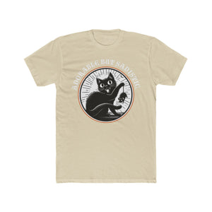 Adorable But Sadistic Cat Tee on Next Level