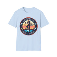 Load image into Gallery viewer, Han Solo Unicycle On Gildan Softstyle Tee
