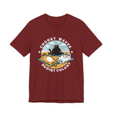 Load image into Gallery viewer, Chonky Waves Tee on Bella Canvas
