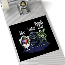 Load image into Gallery viewer, 80s Monsters on Square Stickers
