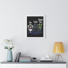 Load image into Gallery viewer, 80s Monsters Framed Poster
