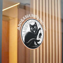 Load image into Gallery viewer, Adorable But Sadistic Die-Cut Stickers (DTF)

