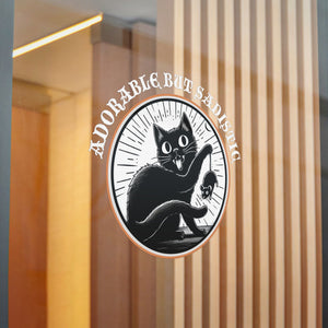 Adorable But Sadistic Die-Cut Stickers (DTF)