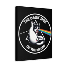 Load image into Gallery viewer, Dark Side of The Meow Matte Canvas

