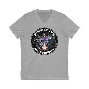 Evil Villains on Bella+Canvas V-Neck