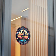 Load image into Gallery viewer, Han Solo Unicycle Round Vinyl Stickers
