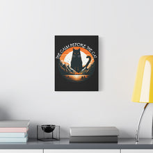 Load image into Gallery viewer, The Calm Before The Cat Matte Canvas
