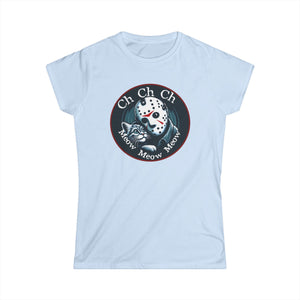 Jason Cat Lover on Women's Softstyle T-Shirt